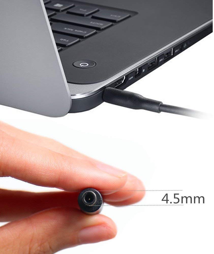KFD 12V-24V Laptop Car Chargeur pour Dell-Latitude 7275 5420 5285 5520 XPS  13 Chromebook